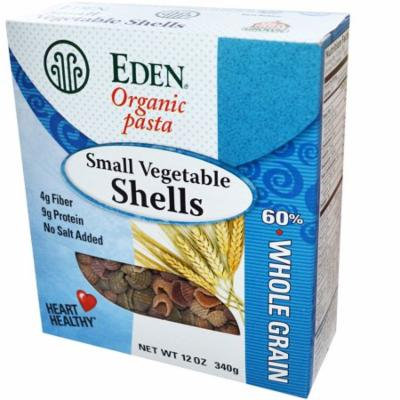 Eden Foods, Organic Small Vegetable Shells, 12 oz (pack of 12)