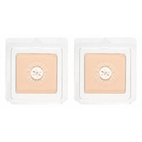 Honeybee Gardens Supernatural Pressed Mineral Powder Foundation (Pack of 2) with Certified Organic Goji Berry, Bamboo Powder and Rosemary Leaf Oil, Vegan and Gluten Free, 0.26 oz.