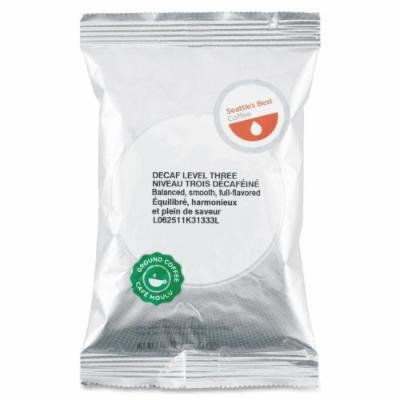 Seattles Best Coffee Level 3 Best Blend Ground Coffee - Decaffeinated - Medium - 18 / Box