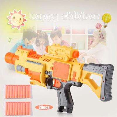 Electric Submachine Gun Toy Guns Soft Bullet Gun Launcher Outdoor Toy Kid Gift