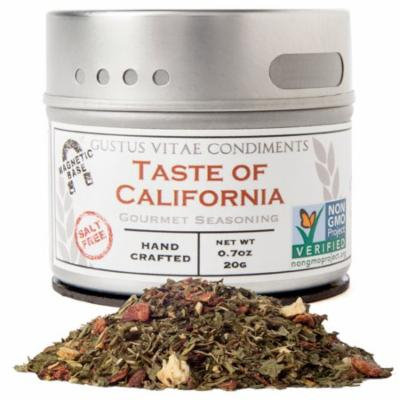 Gustus Vitae, Gourmet Seasoning, Taste of California, 0.7 oz (pack of 1)
