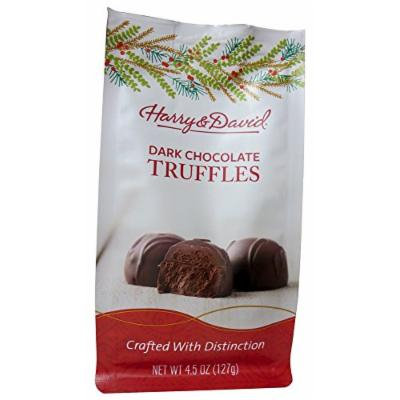 Harry & David Dark Chocolate Truffles Holiday Bag