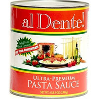al Dente Ultra Premium Pasta Sauce, 6-pound 9-ounce No. 10 Can (Pack of 6)