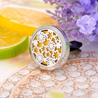 Flower Patch Perfume Aromatherapy Car Essential Oil Diffuser Car Vent Clip