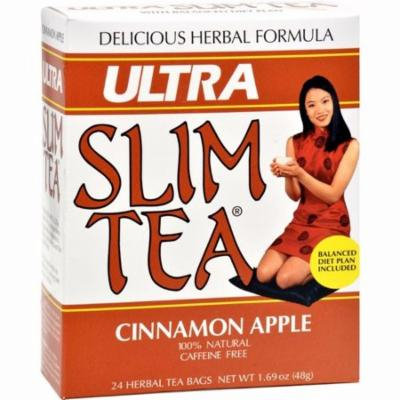 Hobe Labs Ultra Slim Tea Cinnamon Apple - 24 Tea Bags