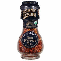 Drogheria & Alimentari, Organic Red Pepper Mill, 0.72 oz(pack of 4)