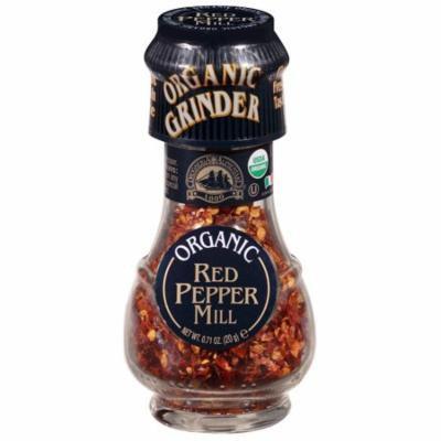 Drogheria & Alimentari, Organic Red Pepper Mill, 0.72 oz(pack of 4)