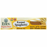 Eden Foods, Organic Pasta, Kamut Spaghetti, 100% Whole Grain, 14 oz (pack of 2)