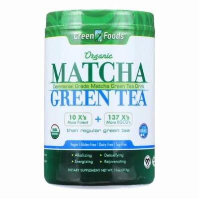 Green Foods Organic Matcha Green Tea - 11 Oz