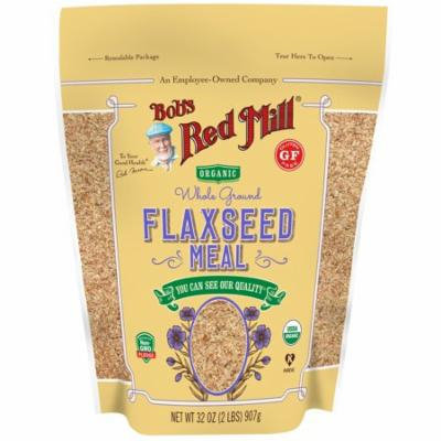 Bob's Red Mill, Organic Whole Ground Flaxseed Meal, 32 oz (pack of 4)