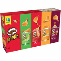 Pringles® Sour Cream & Onion, The Original, Cheddar Cheese & BBQ Potato Crisps Variety Pack