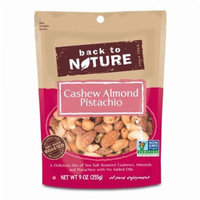Back to Nature, Cashew Almond Pistachio Mix, 9 oz (pack of 1)