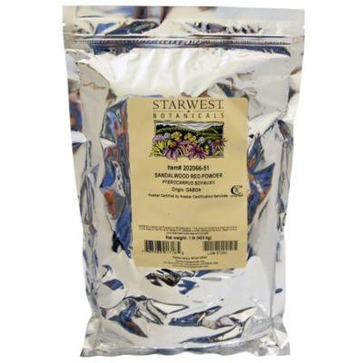 Starwest Botanicals, Sandalwood Red Powder, 1 lb (pack of 2)