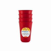 Preserve Everyday Cups - Pepper Red - 4 Packs