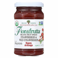 Fiordifrutta Organic Fruit Spread Strawberry - Fruit Spread Strawberry - Case of 6 - 8.82 oz.