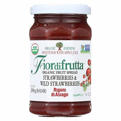 Fiordifrutta Organic Fruit Spread Strawberry - Fruit Spread Strawberry - Case of 6 - 8.82 oz.