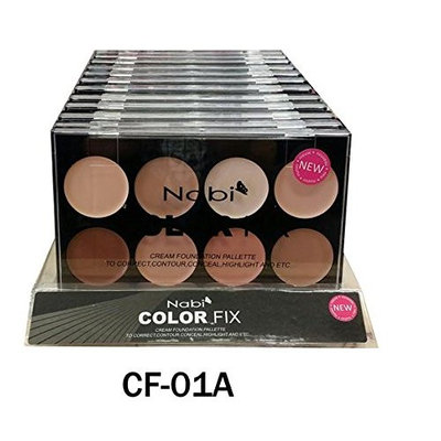 Nabi Color Fix Cream Foundation Pallette CF-01A