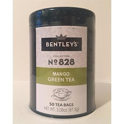 Bentley’s harmony tin collection mango green tea 50 tea bags (3 pack)