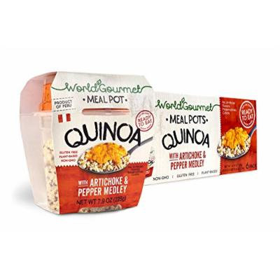 World Gourmet Quinoa Ready To Eat Meal With Artichoke And Pepper Medley ( Pack of 6 )