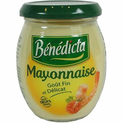 Benedicta Gourmet Mayonnaise - French Mayonnaise - 8.8 Oz. (3 PACK)