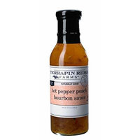 Terrapin Ridge Farms Hot Pepper Peach Bourbon Sauce 12 FL OZ (Pack of 1)