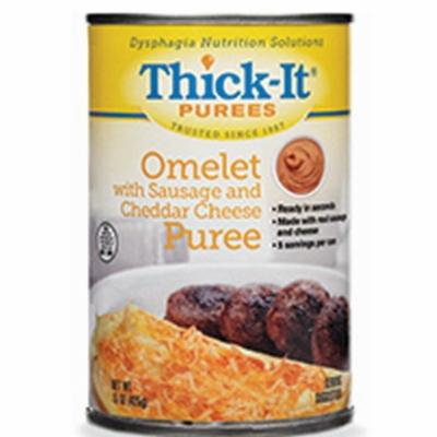Thick-It Puree 15 oz. Can Sausage/Cheese Omelet Ready to Use, 4 Pack