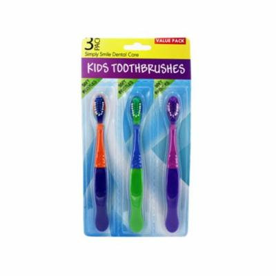 Kids toothbrush set - Case of 48