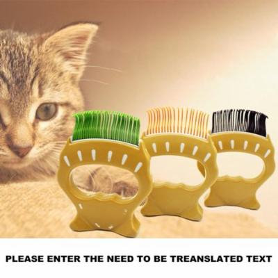 Pet Hair Trimmer Comb Elegant Hair Removing Shell Comb Portable Grooming Tool Massage Comb