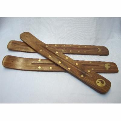 2 of Wood Stick Incense Burners