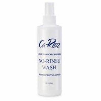 Carezz No-Rinse Incontinence Cleanser Liquid 8 oz. Pump Bottle Scented EA/1