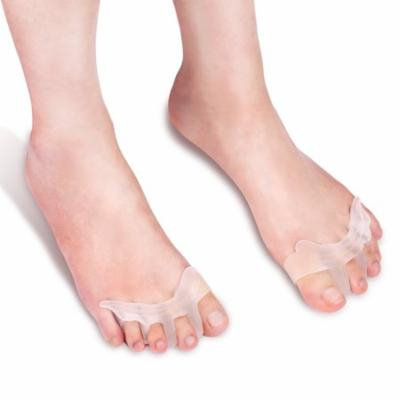 Gel Toe Separator Toe Spacers Toe Stretchers for Men and Women Easy Wear in Shoes, Quickly Alleviating Pain After Yoga and Sports Activities (1 Pair Toe Separators)