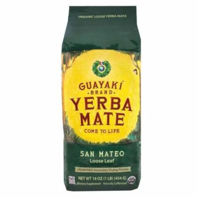 Guayaki San Mateo Loose Leaf Yerba Mate16 oz Bag - Single Pack
