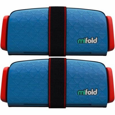 Mifold 2-Pack MF01-US/DBL Grab-and-Go Car Booster Seat (Denim Blue)