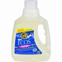Earth Friendly Ecos Ultra 2x All Natural Laundry Detergent - Lavender - Pack of 4 - 100 Fl Oz