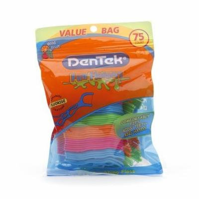 DenTek Kids Fun Flosser Floss Picks 75.0 ea(pack of 4)