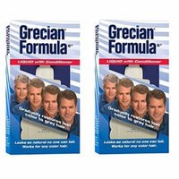 Grecian Formula Liquid with Conditioner, Gradually Restores Lost Color to Gray Hair, 4 Oz (Pack of 2)