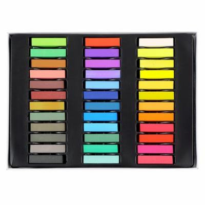 Fashion 12 Colors Non-toxic Soft Hair Crayons Pastel Kit Temporary Chalk Dye Personalized Beauty Hair Color for DIY Hair Style