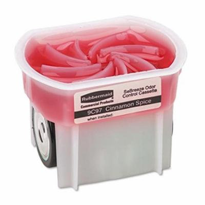 Rubbermaid Commercial 9C9701 SeBreeze 9c90 Fragrance Cassettes, Cinnamon Spice, Gel, .1oz, 6/Carton