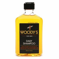 Woody's Daily Shampoo for Men, Normal to Oily Hair & Scalp 12.0 OZ(pack of 6)