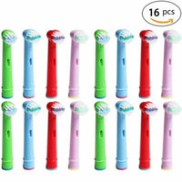 16 PCS-Kids-Replacement-For-Oral-B-Pro-Health-Stages-Toothbrush-Heads-EB-10A