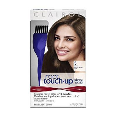 Clairol Nice 'n Easy Root Touch-Up Permanent Hair Color, 5 Medium Brown 1.0 ea(pack of 2)