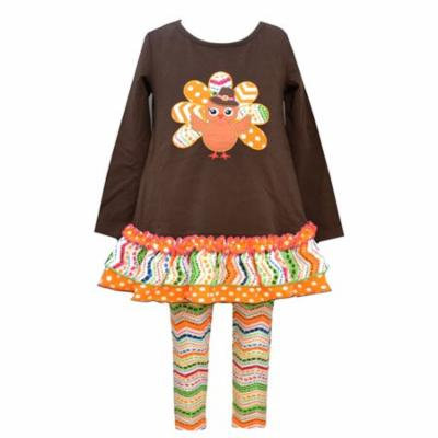 Bonnie Jean Pilgrim Owl Legging Set 3T