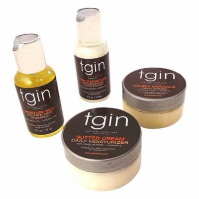 Tgin Moist Collection Sample Pack For Natural Hair, 1 Kit, 3 Pack