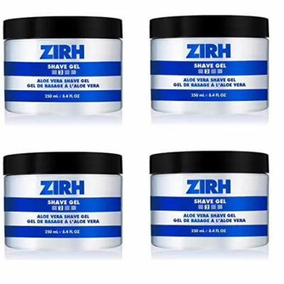 Zirh Shave Cream, #2 Aloe Vera Shave Cream, 8.4 Oz (Pack of 4) + Schick Slim Twin ST for Sensitive Skin