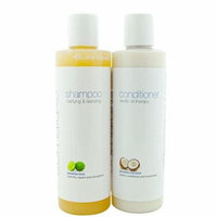 Paradise Lime Shampoo & Paradise Coconut Conditioner - Organic Hair Set