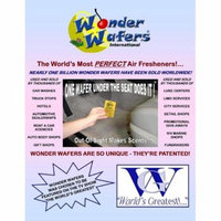 Super Wonder Wafers 144 CT Individually Wrapped Air Fresheners BABY POWDER