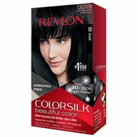 Revlon Colorsilk Beautiful Color, Black 1.0 ea(pack of 4)