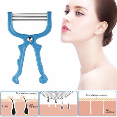 Safe Handheld Spring Roller Women Face Facial Hair Removal Epilator Beauty Epilator Epi Roller Face Care Massager