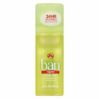 Ban Roll-On Antiperspirant & Deodorant Regular 3.5 fl oz(pack of 12)