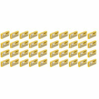 BIC Chrome Platinum Double Edge Safety Razor Blades, 200 Count + Scunci Black Roller Pins, 18 Pcs